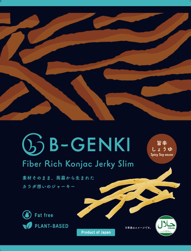 Fiber Rich Konjac Jerky Slim 旨辛しょうゆ