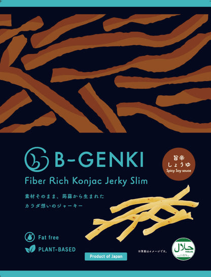 Fiber Rich Konjac Jerky Slim 旨辛しょうゆ