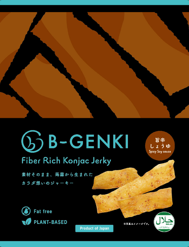 Fiber Rich Konjac Jerky 旨辛しょうゆ