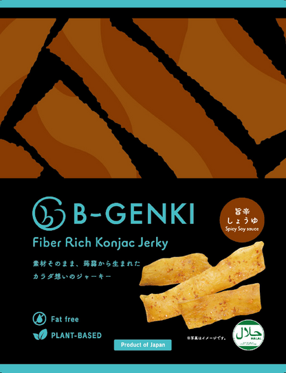 Fiber Rich Konjac Jerky 旨辛しょうゆ